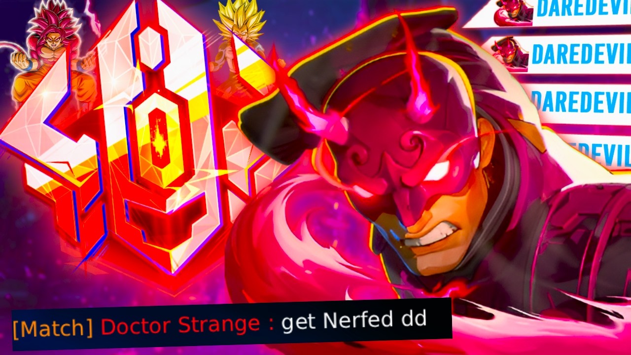 How a RANK #1 DAREDEVIL Still DOMINATES After the Nerfs | Marvel Rivals background