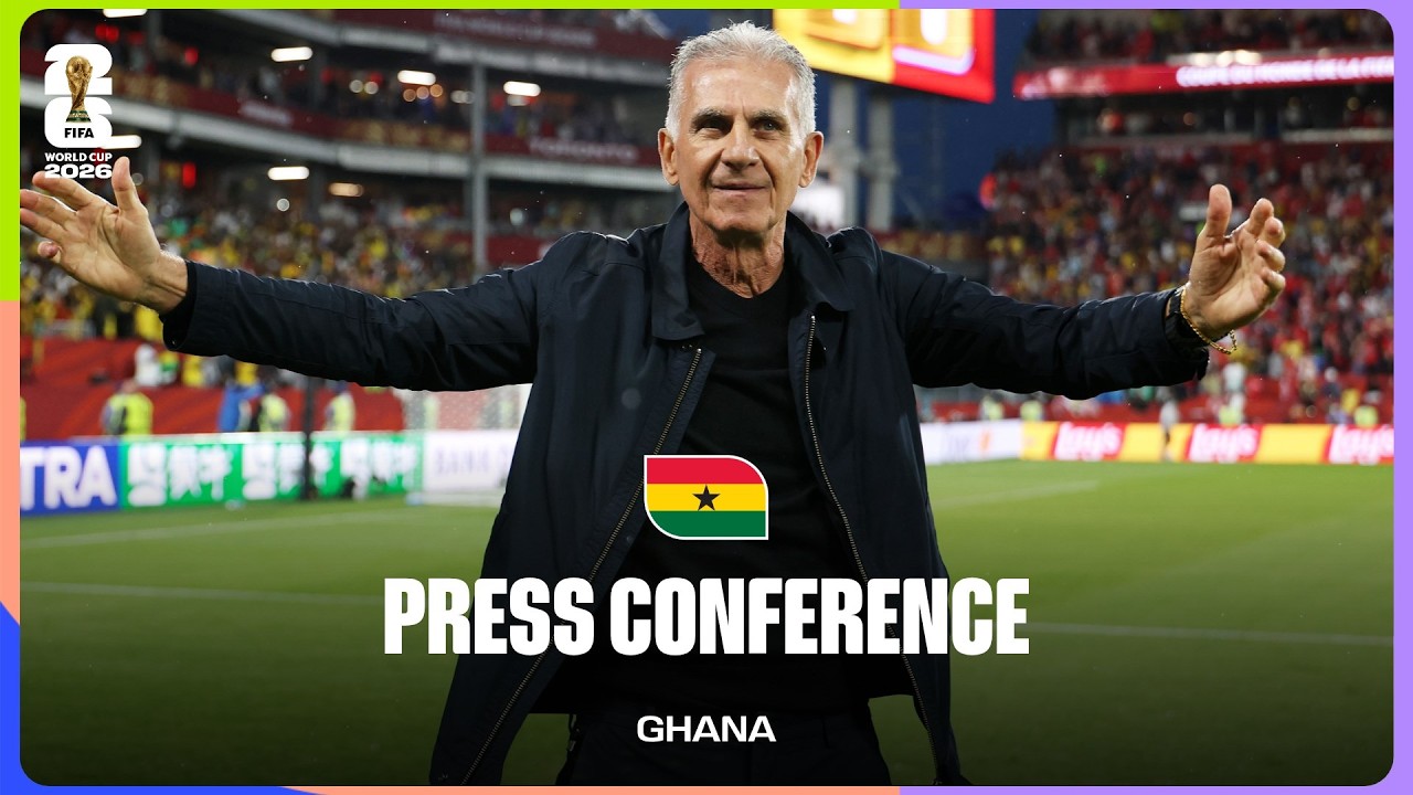 Post-Match Press Conference: Ghana's Carlos Queiroz On 1-0 Win Over Panama