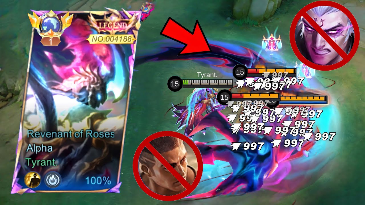 WHEN GLOBAL ALPHA ABUSE MAX TRUE DAMAGE IN LAST MATCH BEFORE IMMORTAL π(must try) background