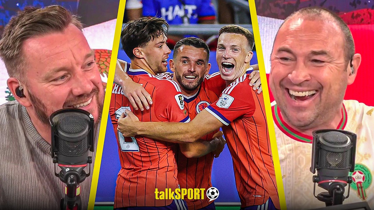 "DISGRACE!" Jason Cundy Turns Up to The Sports Bar WEARING a Morocco Shirt Ahead of Scotland Game