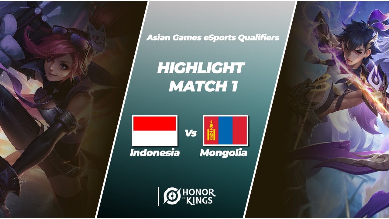 Asian Games Esports Qualifiers 2026 : Honor of Kings | Match 1 : Indonesia vs Mongolia background