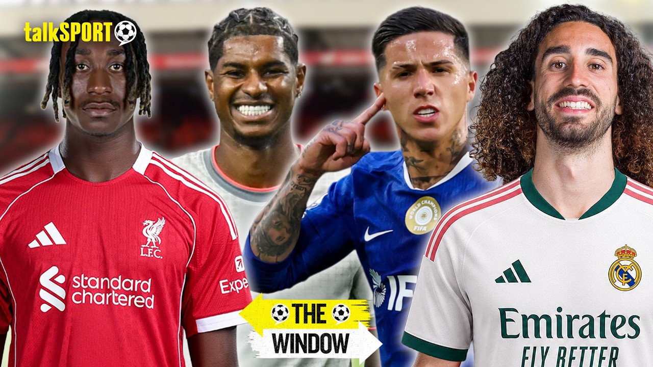 "£100M+ ASKING PRICE!" Alex Crook's Latest on Yan Diomande, Enzo Fernandez & Marcus Rashford background