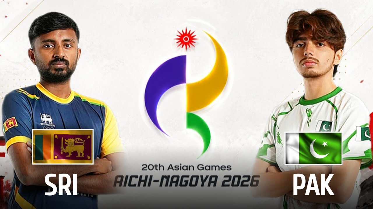 PAKISTAN vs IRAN | 20TH AICHI-NAGOYA ASIAN GAMES JAPAN 2026 FOR MLBB background