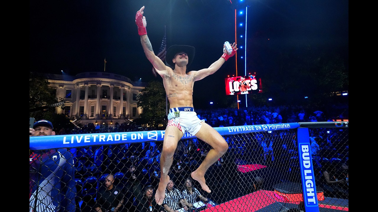 #UFCWhiteHouse Diego Lopes Hace Historia 🇧🇷🇲🇽