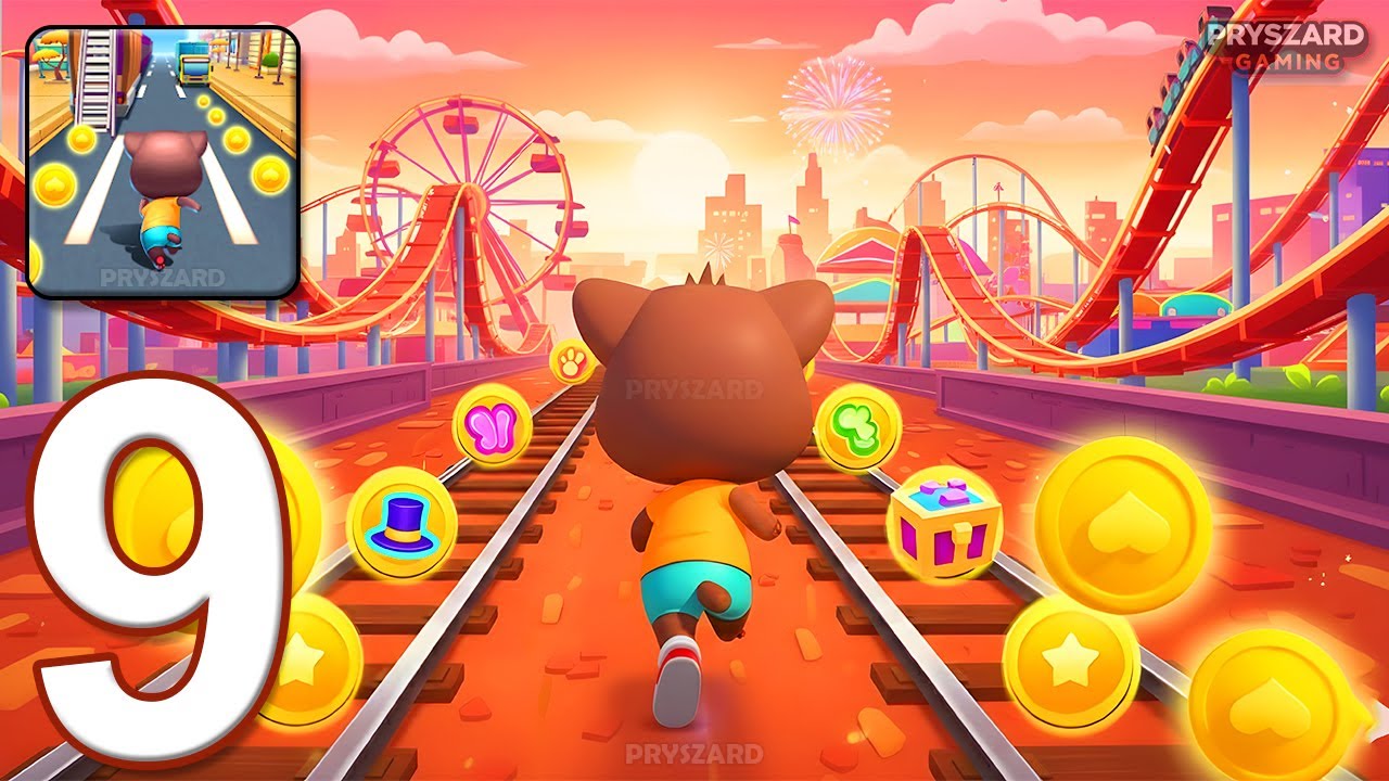 Cat Runner: Decorate Home - Gameplay Walkthrough Part 9- Subway Cat Runner Game (iOS, Android)