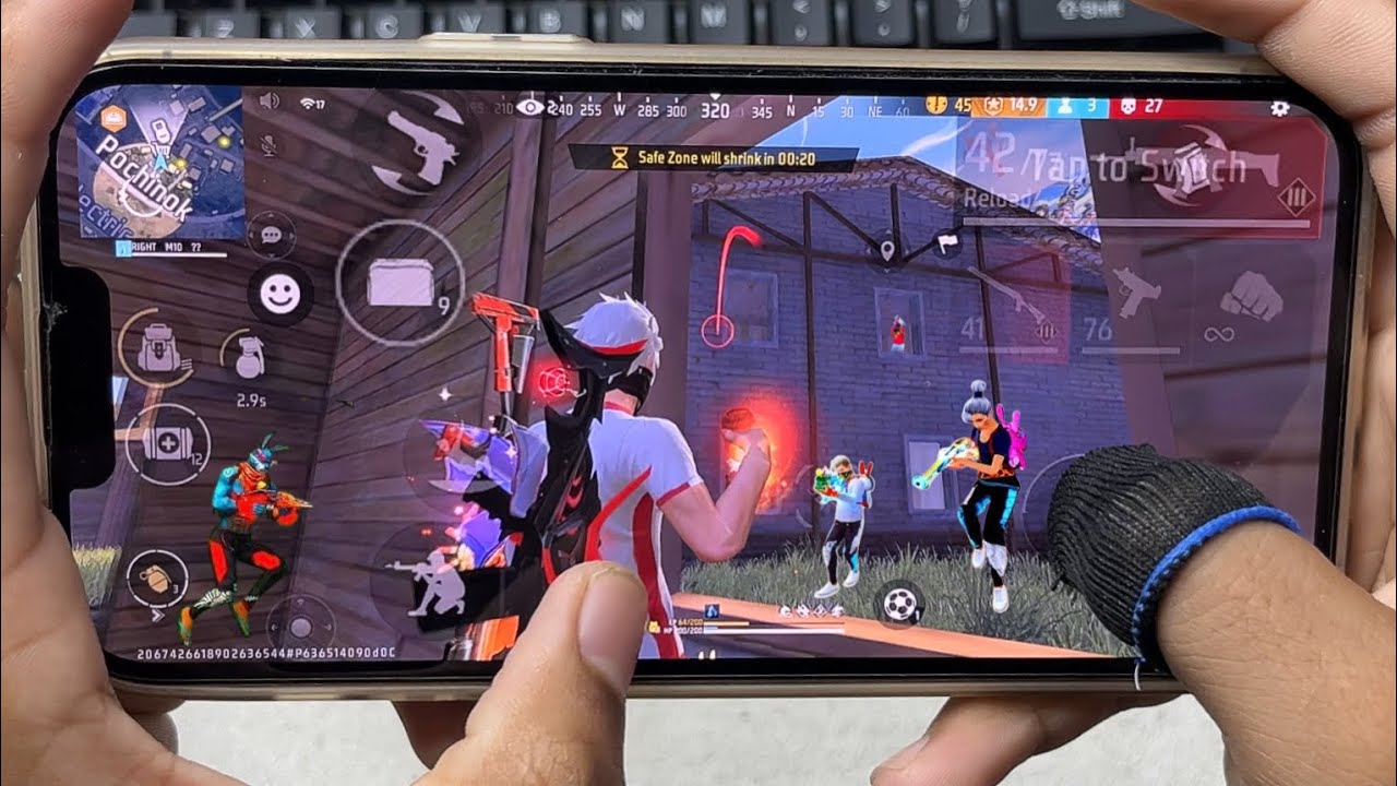 30 killsЁЯТАSmooth Rush Handcam Gameplay ЁЯОАiPhone 13 Pro Max || RIGHT M10 background
