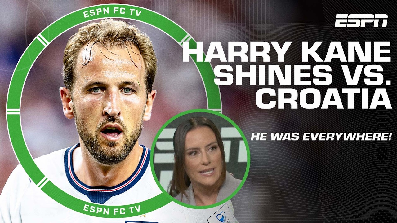 Harry Kane was a man possessed against Croatia! - Ali Krieger on Group L win over Croatia | ESPN FC background