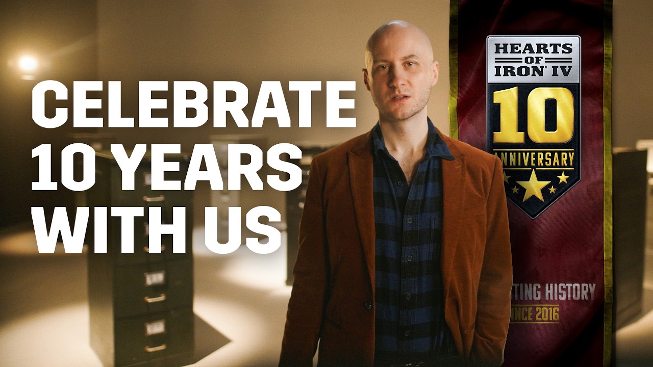 Hearts of Iron IV - Celebrate 10 Years With Us background
