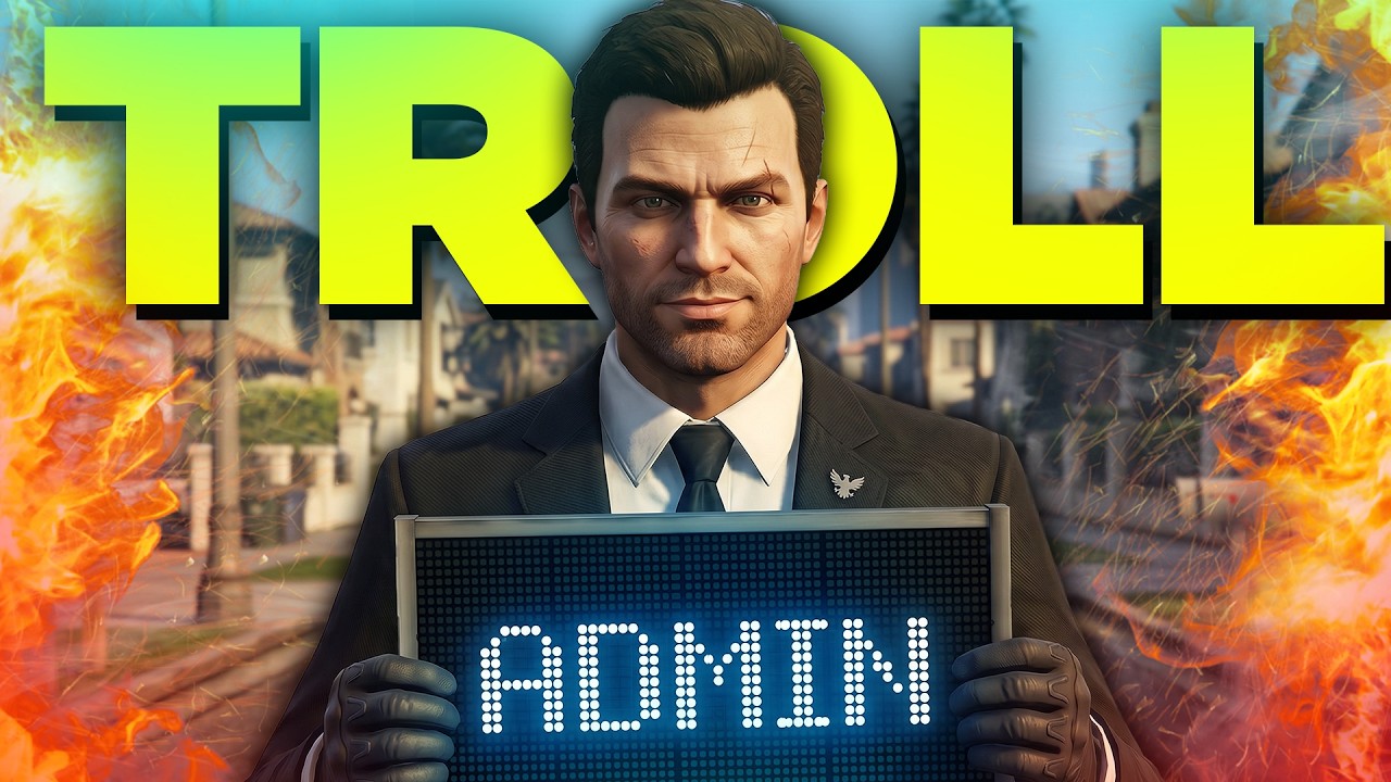 SİNİRLİ ADMİNLERİ KAMERA AÇIP TROLLEDİM !? (fivem troll) background