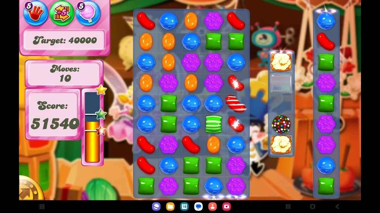Candy crush saga old version modded gameplay #143 background
