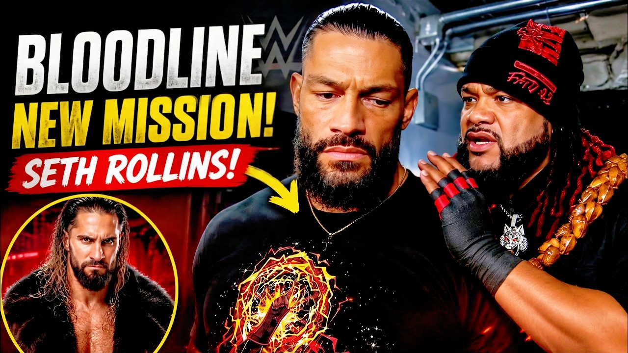 Roman Reigns' Next Bloodline Mission EXPLAINED | Jacob Fatu's Secret Order? 👀🔥 background