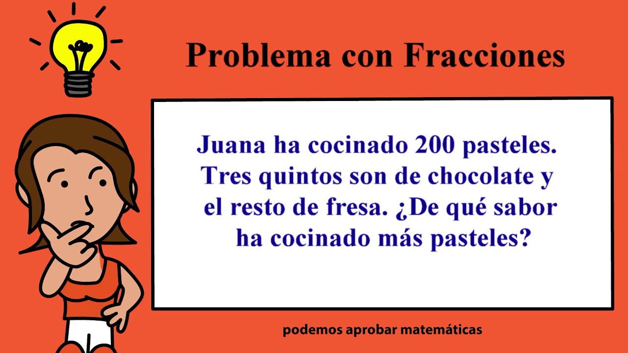 PROBLEMAS DE FRACCIONES
