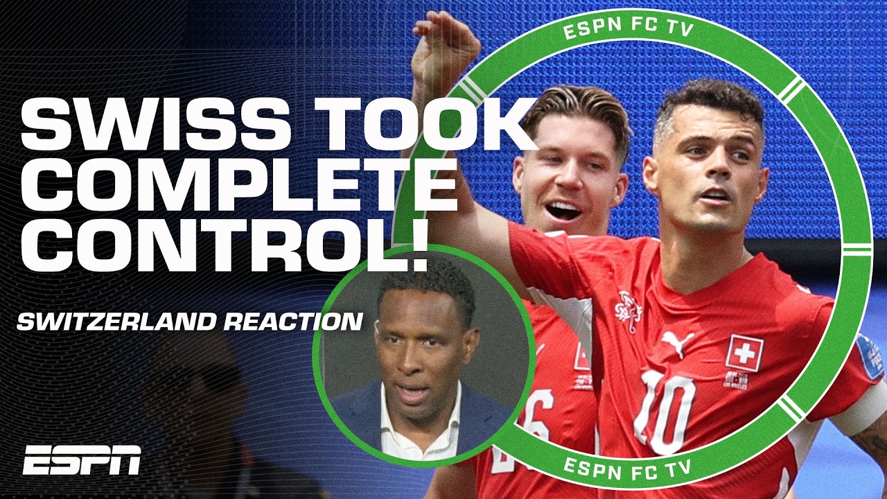 REACTION to Switzerland vs. Bosnia-Herzegovina đȘ + Shaka's World Cup Power Rankings | ESPN FC