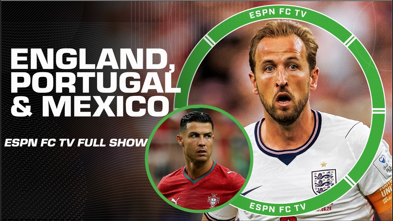 Harry Kane SHINES while Cristiano Ronaldo and Portugal SHOULD PANIC … ALREADY? | ESPN FC background