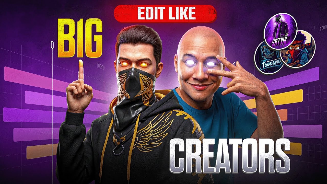 How To Edit Videos Like Big Free Fire YouTubers In Capcut (Full Masterclass) π₯ background