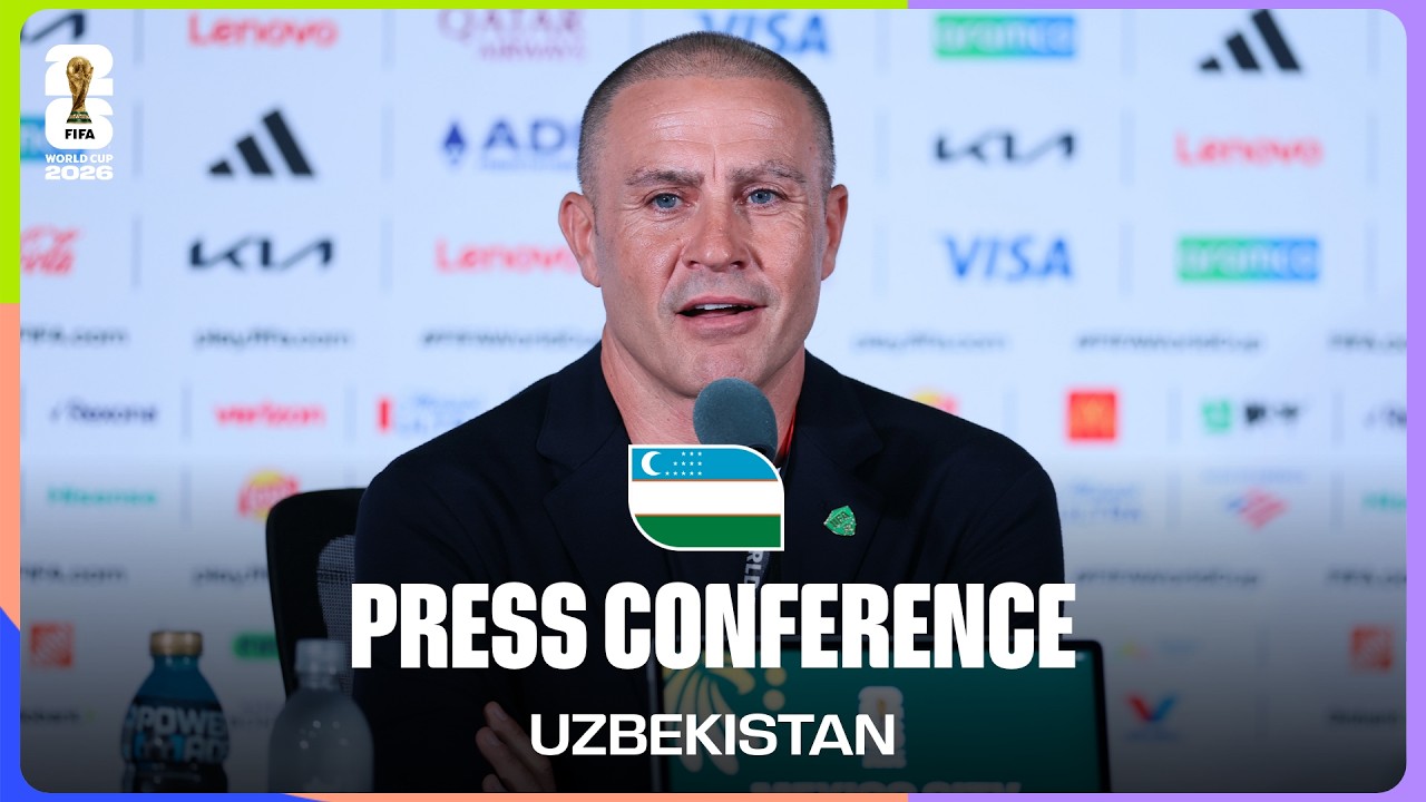 Post-Match Press Conference: Uzbekistan's Fabio Cannavaro On 3-1 Loss Against Colombia background