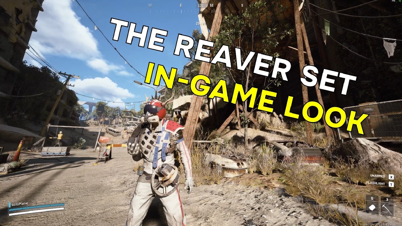 The Reaver Outfit In-Game Preview (New Skin) - Arc Raiders background