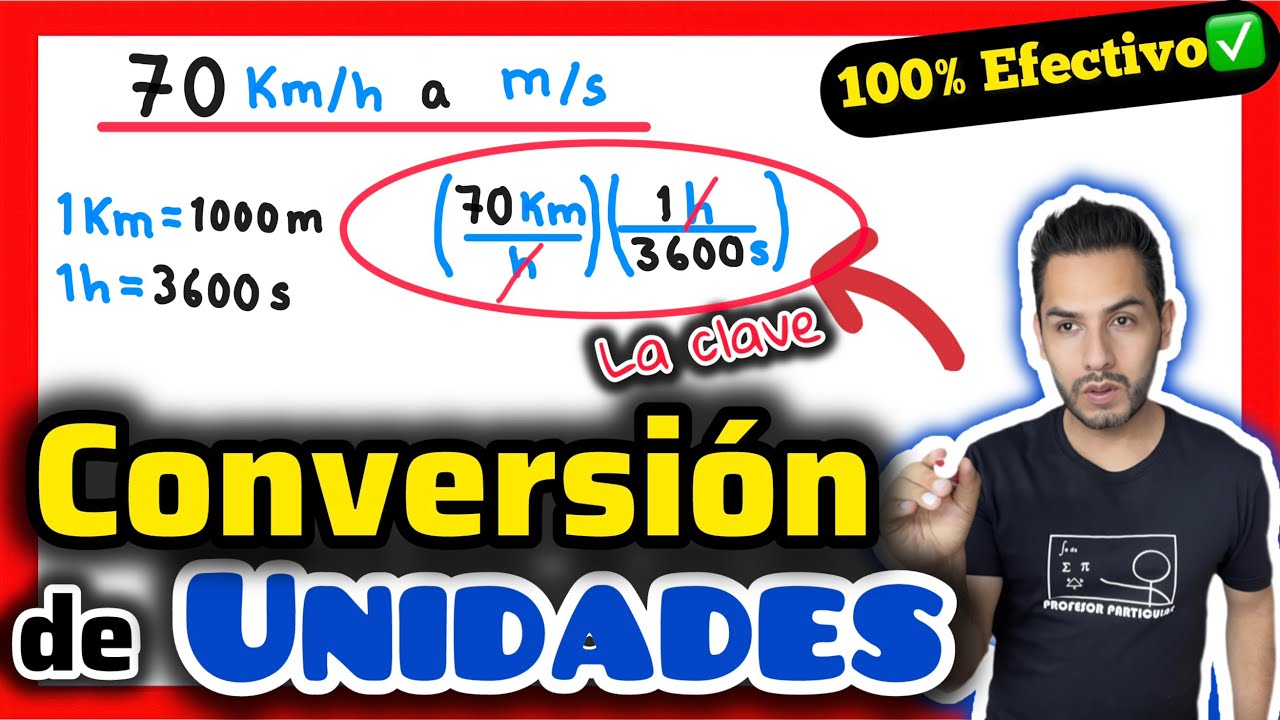 ✅CONVERSIÓN DE UNIDADES Ejercicios Resueltos (𝘼𝙥𝙧𝙚𝙣𝙙𝙚 𝙙𝙚𝙨𝙙𝙚 𝙘𝙚𝙧𝙤 😎🫵💯)
