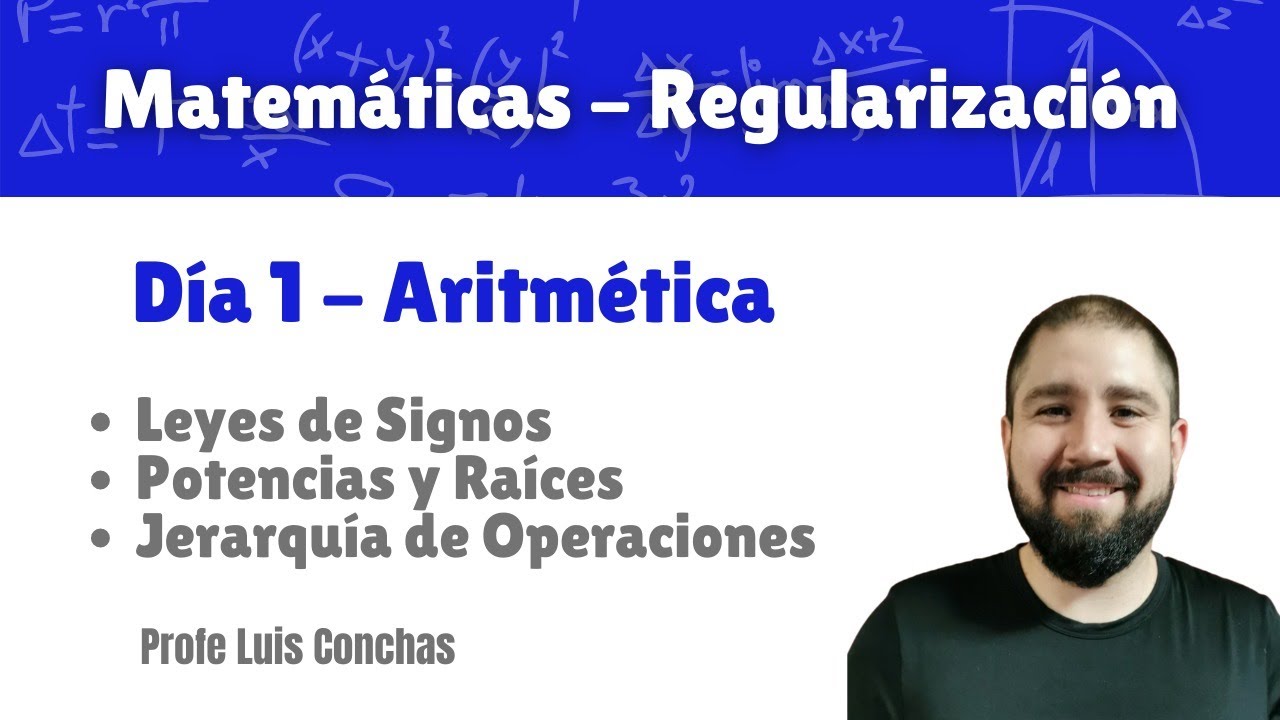 Regularización de Matemáticas
