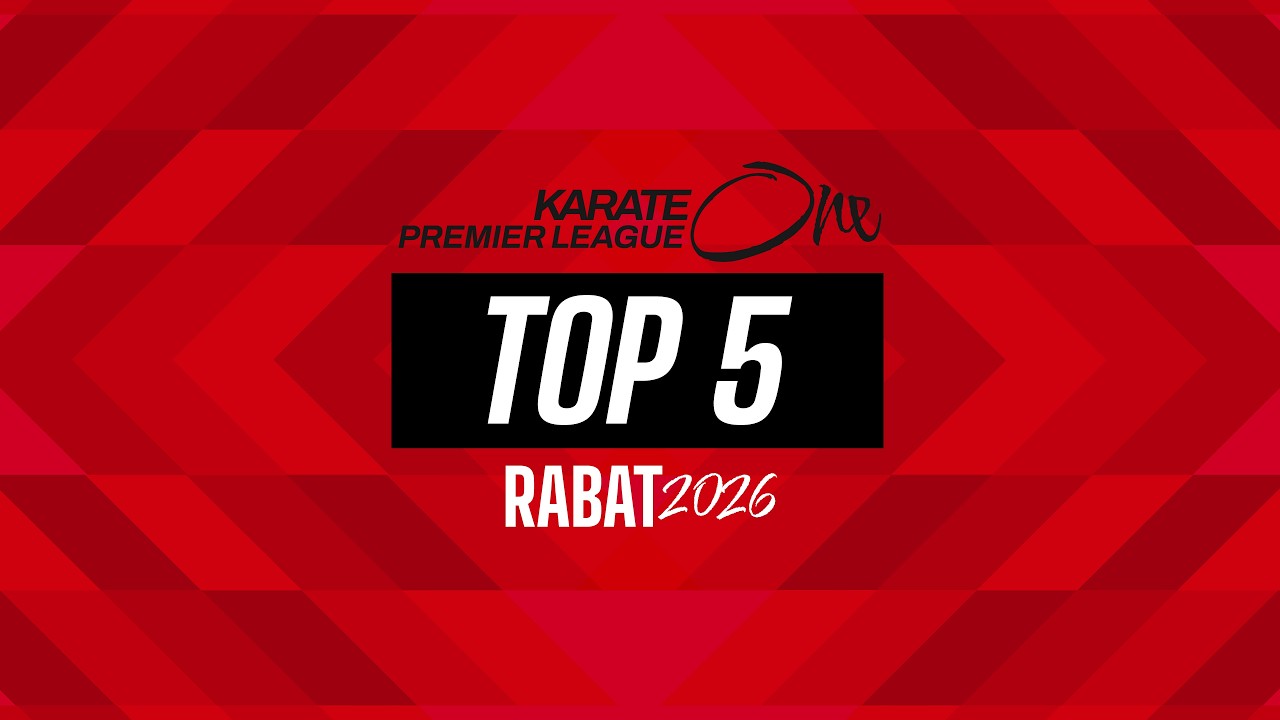 Top 5 moments of the Karate One Premier League Rabat background