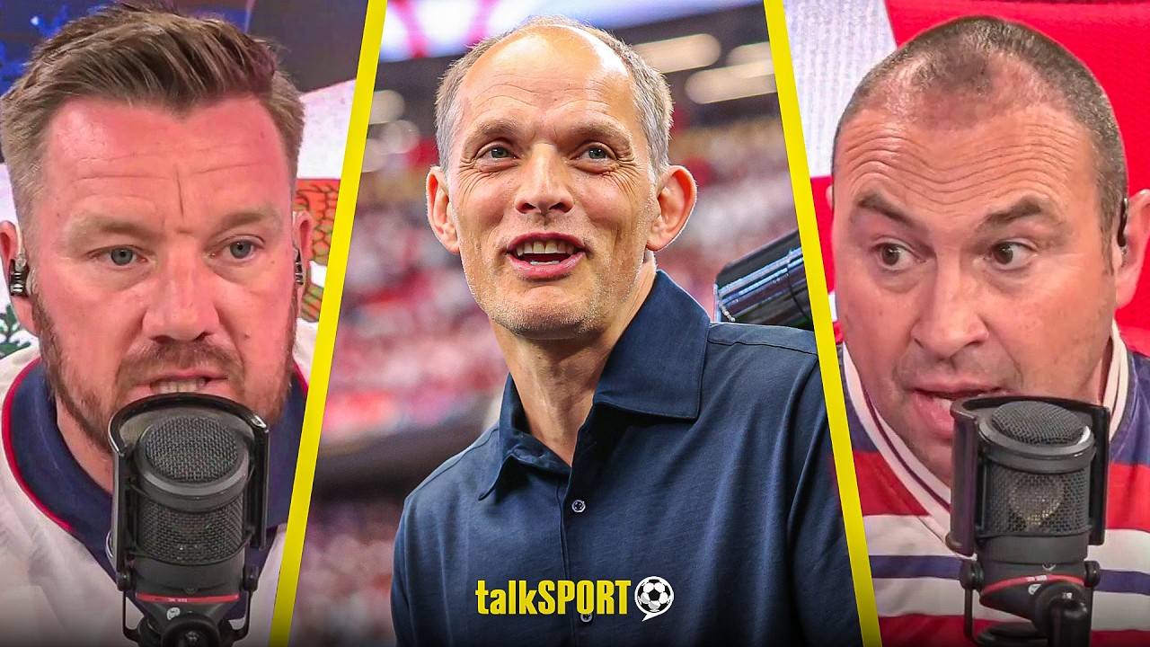 Jamie O'Hara & Jason Cundy PRAISE Thomas Tuchel for his TACTICAL Switches as England THRASH Croatia! background