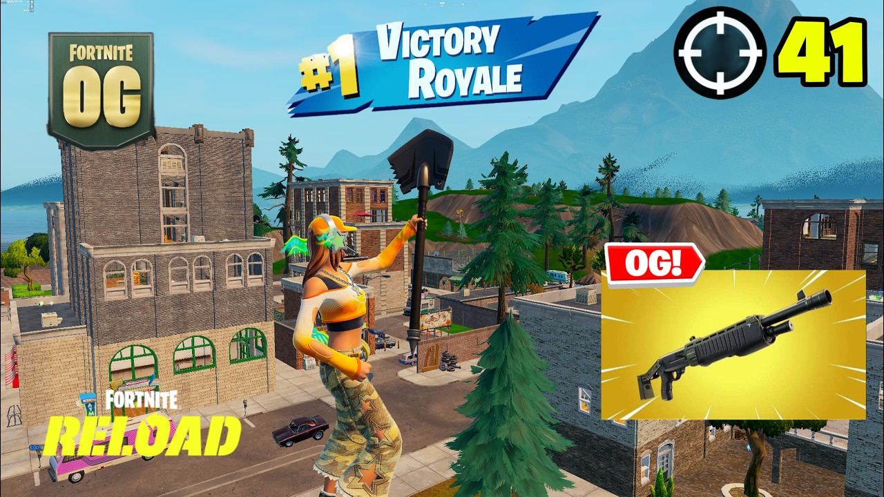 41 Elimination Solo "RELOAD” Gameplay Wins (Fortnite Chapter 7 PS5 Controller) background