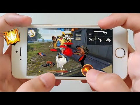 Iphone 5s Free Fire Gameplay ⚙️Settings Free Fire max HUD+DPI+ MACRO 1 gb ram🔥Part-1 background