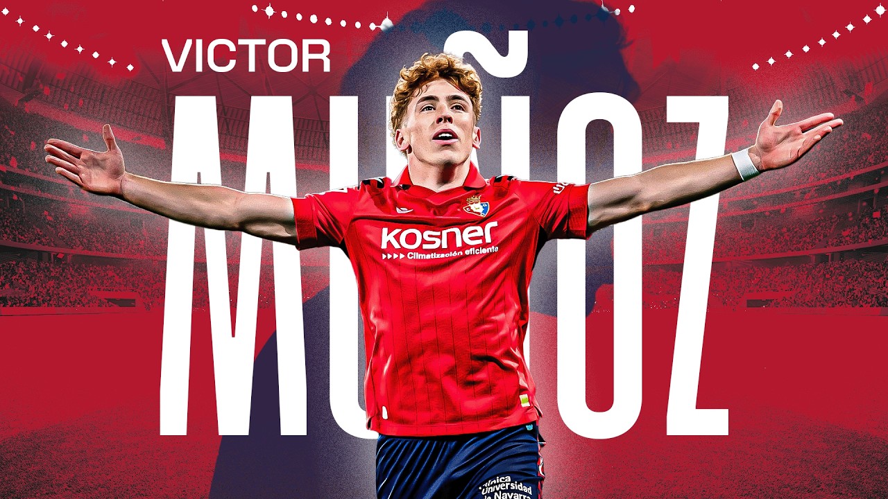 VÍCTOR MUÑOZ, jugador REVELACIÓN en LALIGA EA SPORTS 2025/26 🚀 background