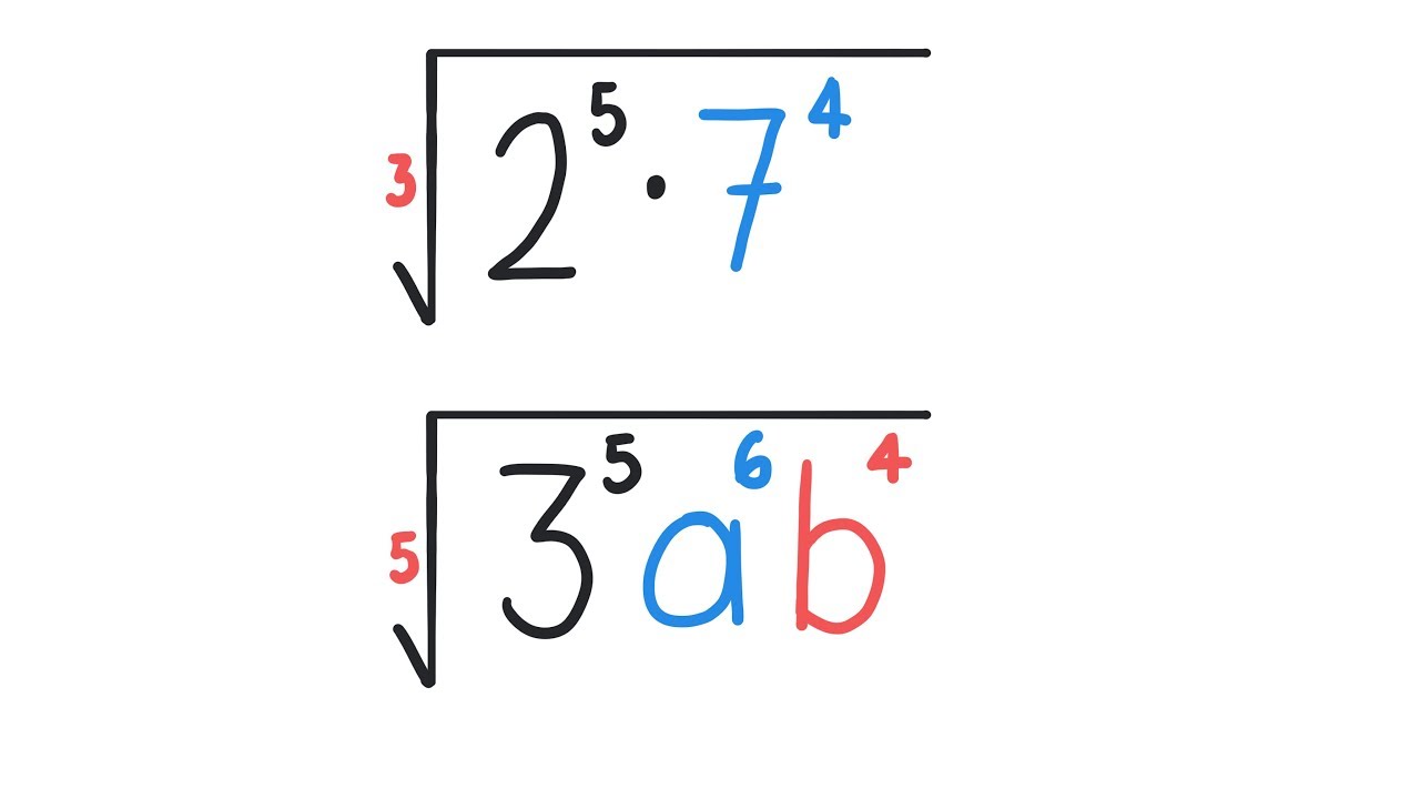 Álgebra │ 12. Radicación y racionalización