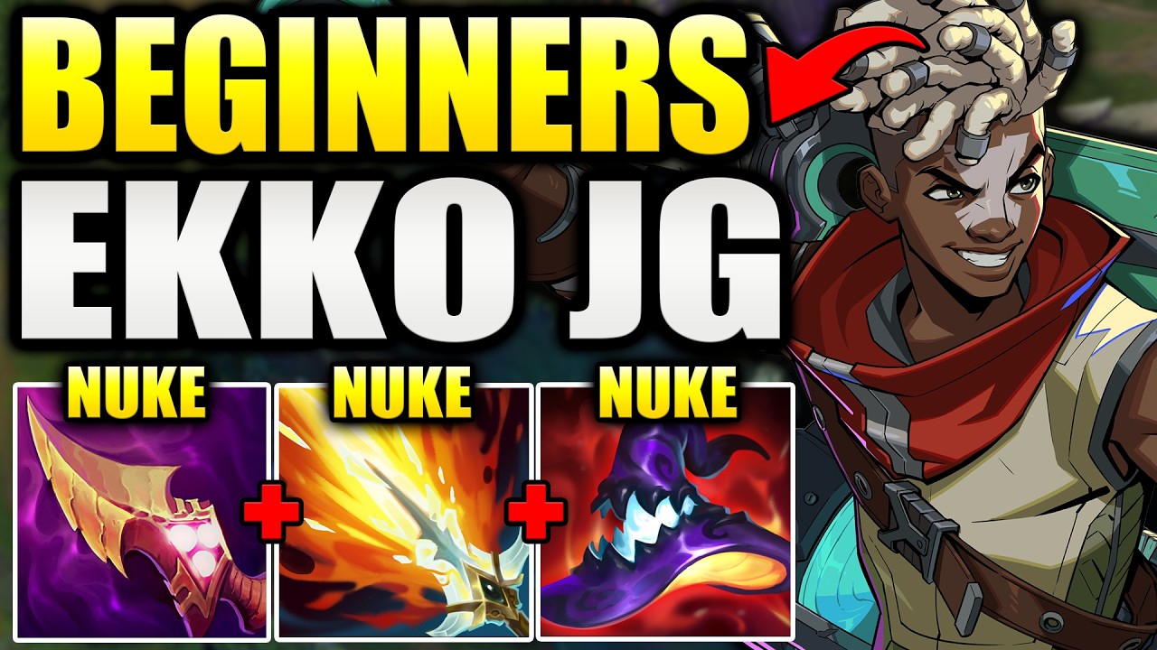 How to EKKO JUNGLE For BEGINNERS In S16! (Full Guide) background
