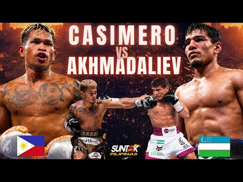 THE BIG FIGHT! JOHN RIEL CASIMERO VS MURODJON AKHMADALIEV