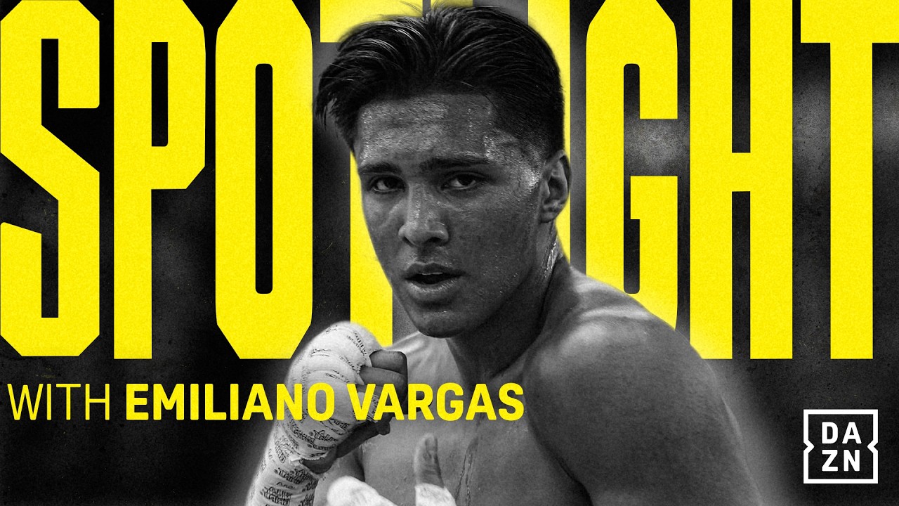 The Future of Boxing? ✨ | Emiliano Vargas | Spotlight series background