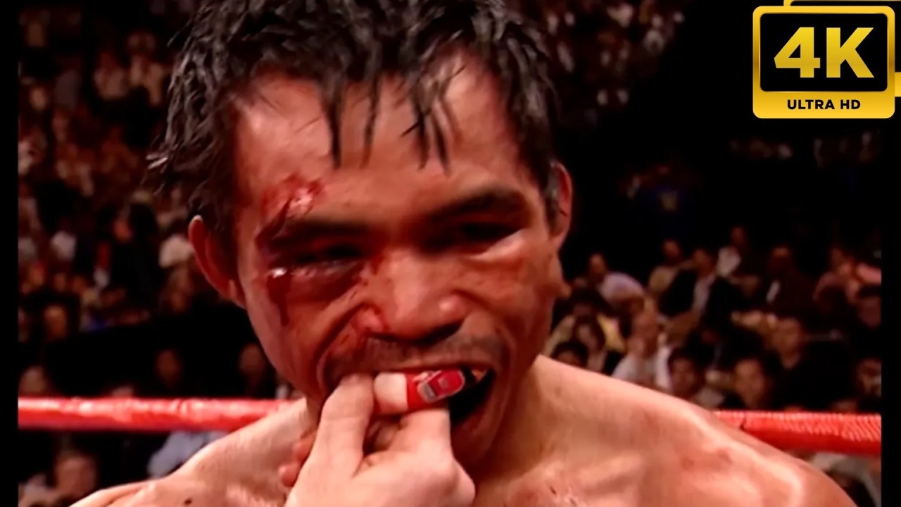 Manny Pacquiao Vs. Erik Morales - 1 | 4K - FULL HIGHLIGHTS #boxing #sports background