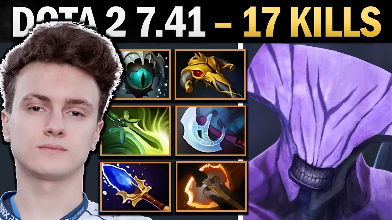 Faceless Void Dota 2 7.41 with Butterfly and Skadi - Dota Gameplay background