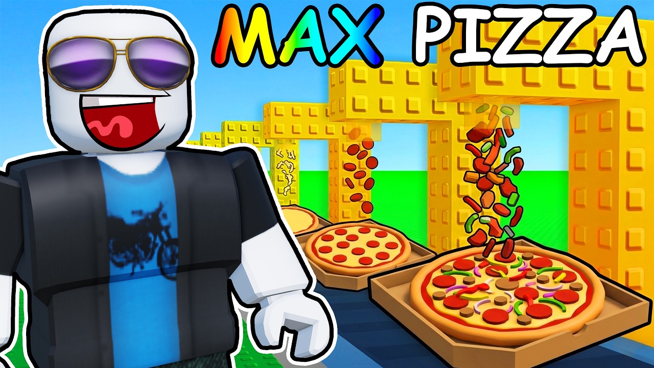 making an INFINITE Pizza Tycoon in Roblox...