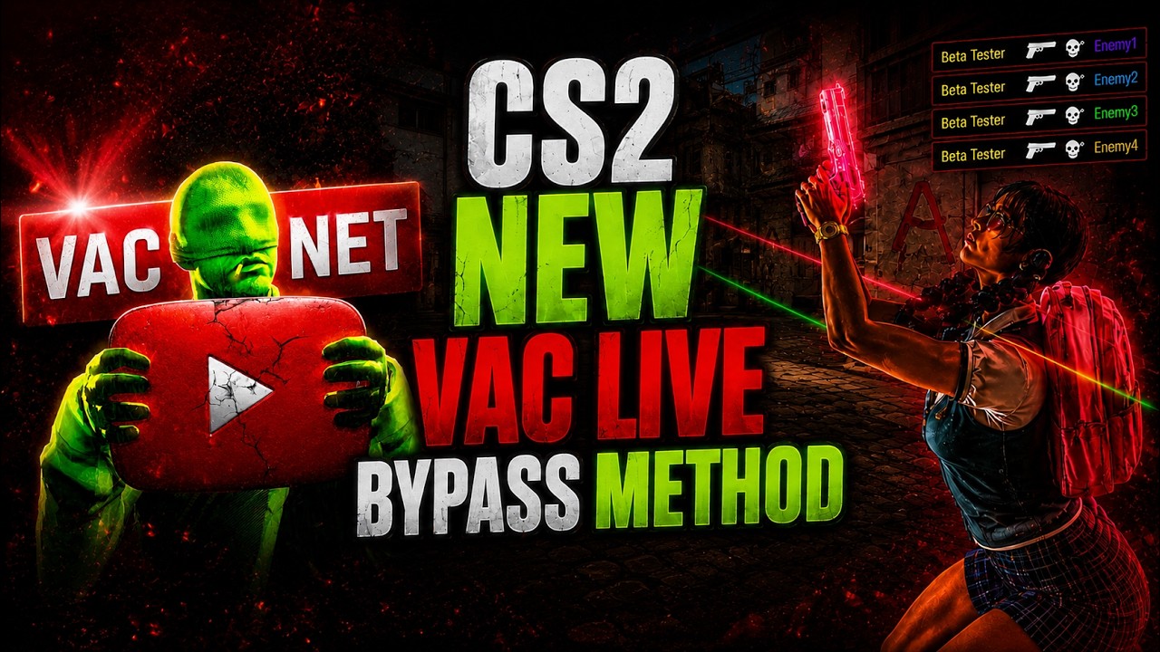 NEW CS2 VAC Live Bypass Method 2026 ! | CS2 DE YENİ VAC LİVE BYPASS METHODU ÖGRENDİM ! #cs2 background