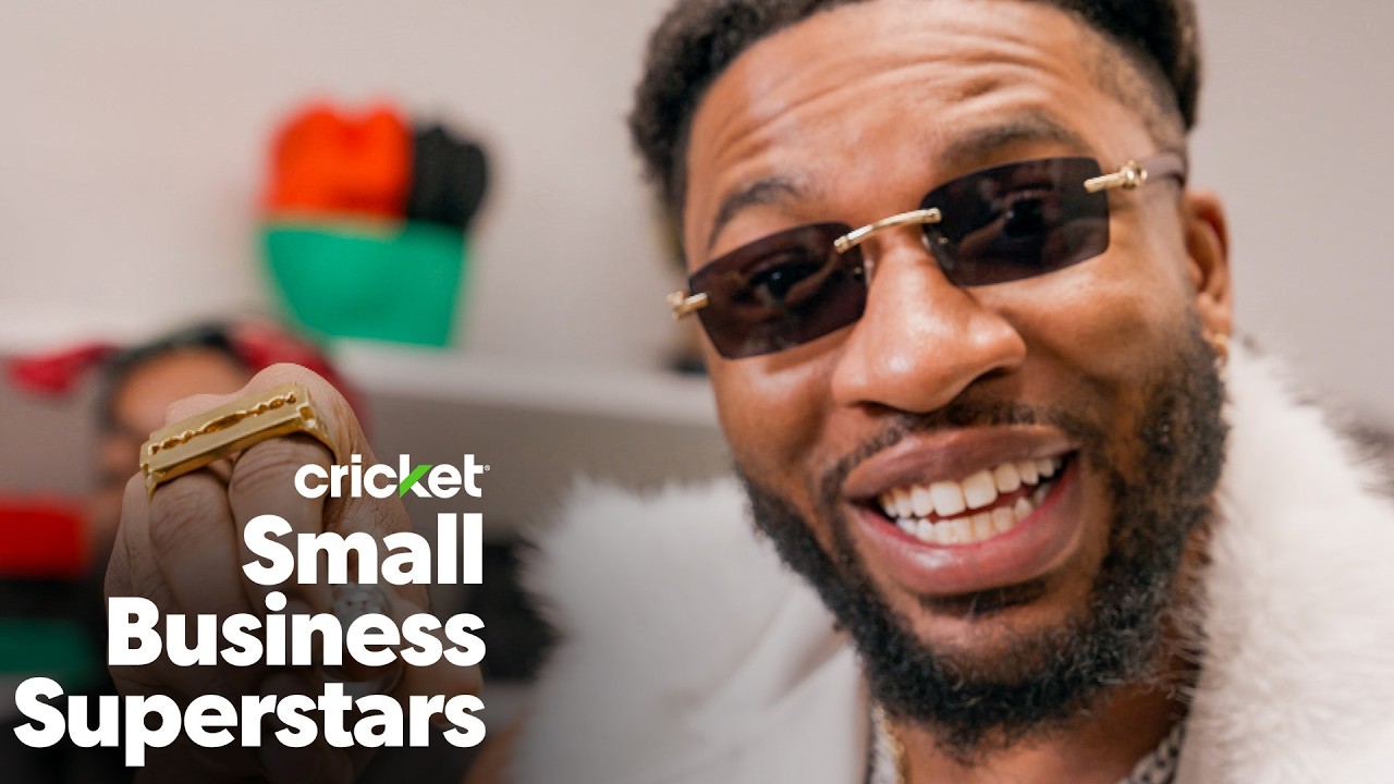 Trick Williams learns how to make jewelry: Small Business Superstars background