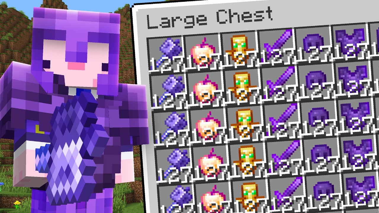 I Built an OP Base On My School's SMP background