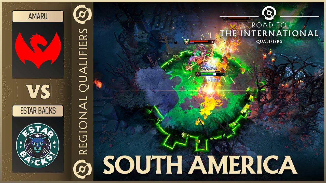 ROAD TO TI! ESTAR BACKS vs AMARU GAMING - HIGHLIGHTS - The International 2026 CQ: SA | DOTA2 background