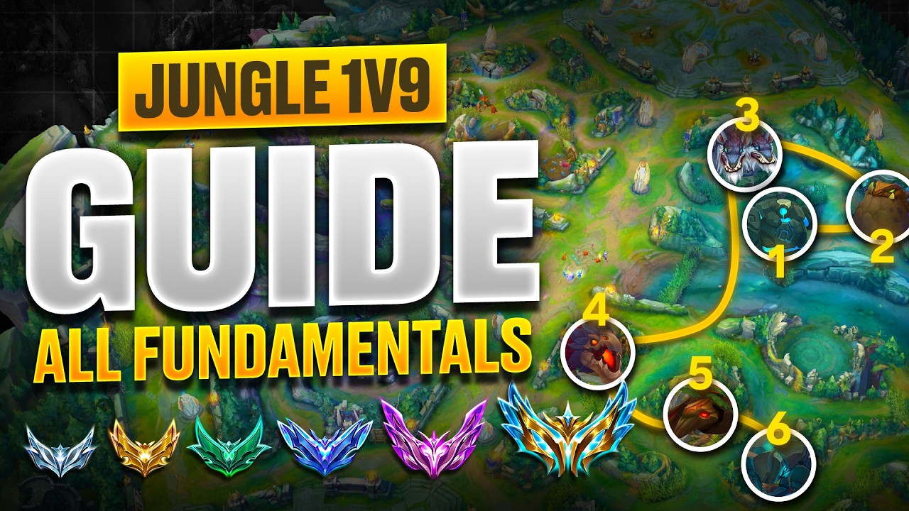 #1 COMPLETE Jungle Fundamentals Guide (1v9 after this video)