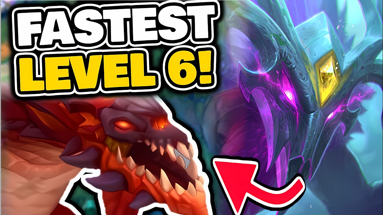 GET level 6 SUPER fast on NOCTURNE Jungle!!