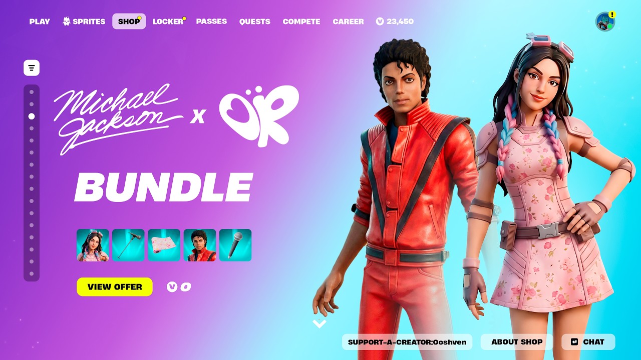 NEW MUSIC PASS BUNDLE in Fortnite! (Michael Jackson, Olivia Rodrigo, GIFT Rewards) background