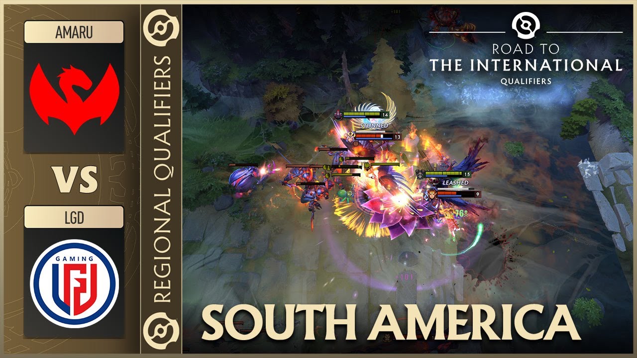 ROAD TO TI! Amaru Gaming vs LGD Gaming - HIGHLIGHTS - The International 2026 CQ: SA | DOTA2 background