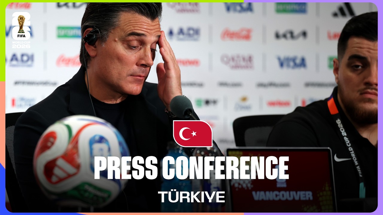 Türkiye On Playing Paraguay | Coach Vincenzo Montella Answers Questions backdrop