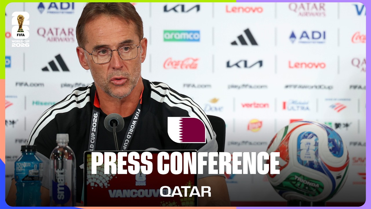 Qatar On Playing Canada | Coach Julen Lopetegui Answers Questions From The Press