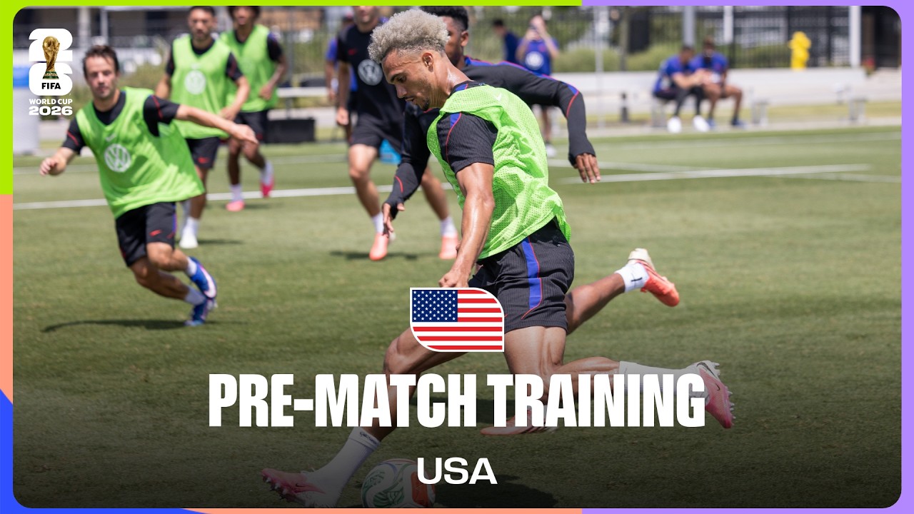 USA Train Before Australia