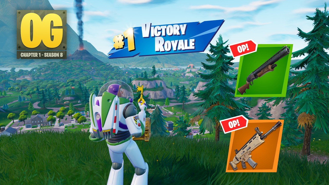 27 Kill Fortnite Solos "FORTNITE OG" | High Kill Fortnite OG Season 8 Gameplay (OG GRAPHICS)