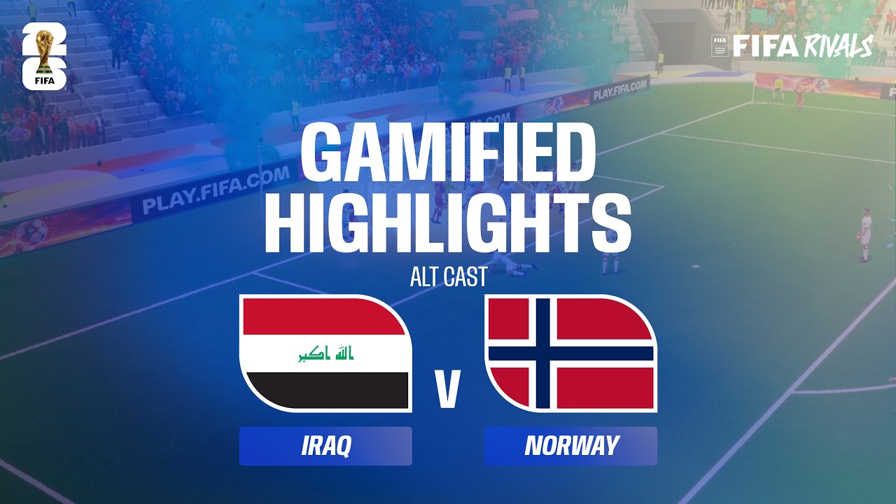 Alt Cast Highlights: Iraq v Norway | FIFA World Cup 2026™ background