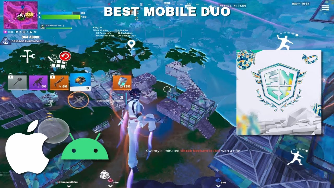 DOMINATING The FNCS Div Cup On Fortnite Mobile… (120 FPS Gameplay) background
