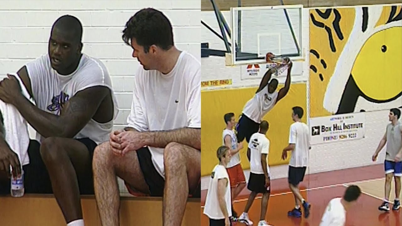 Shaq hits court with NBL team